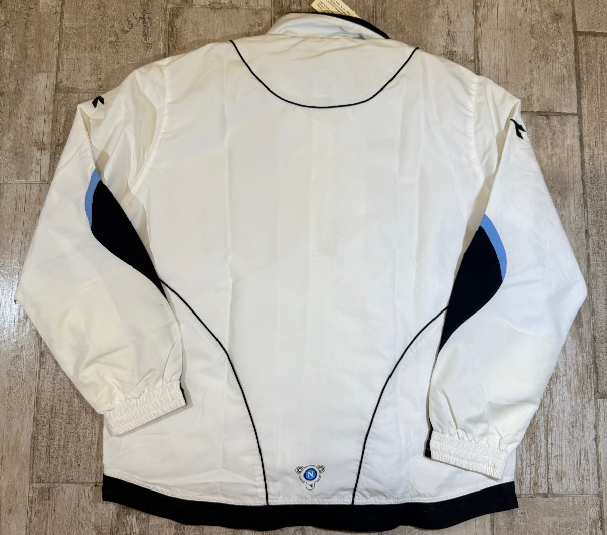 Giacca Felpa SSC Napoli Diadora vintage 2006 2007 XXL *BNWT* Tracktop Hamsik