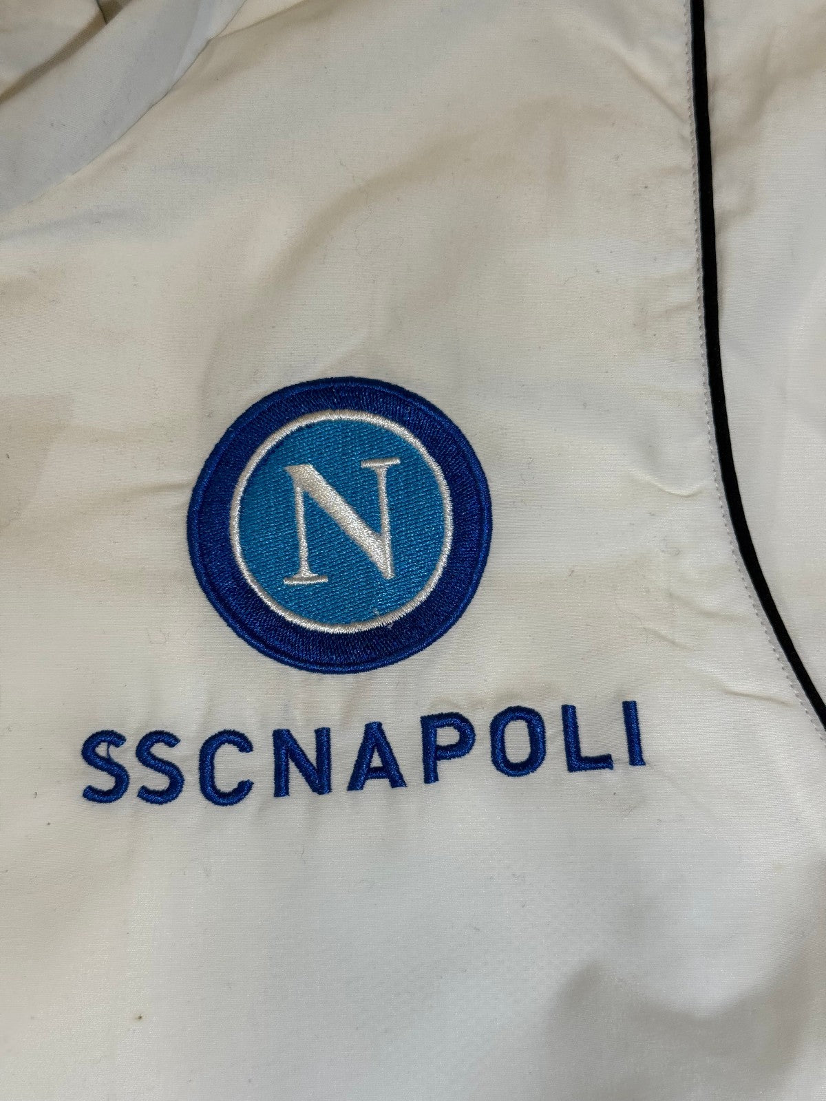 Giacca Felpa SSC Napoli Diadora vintage 2006 2007 XXL *BNWT* Tracktop Hamsik