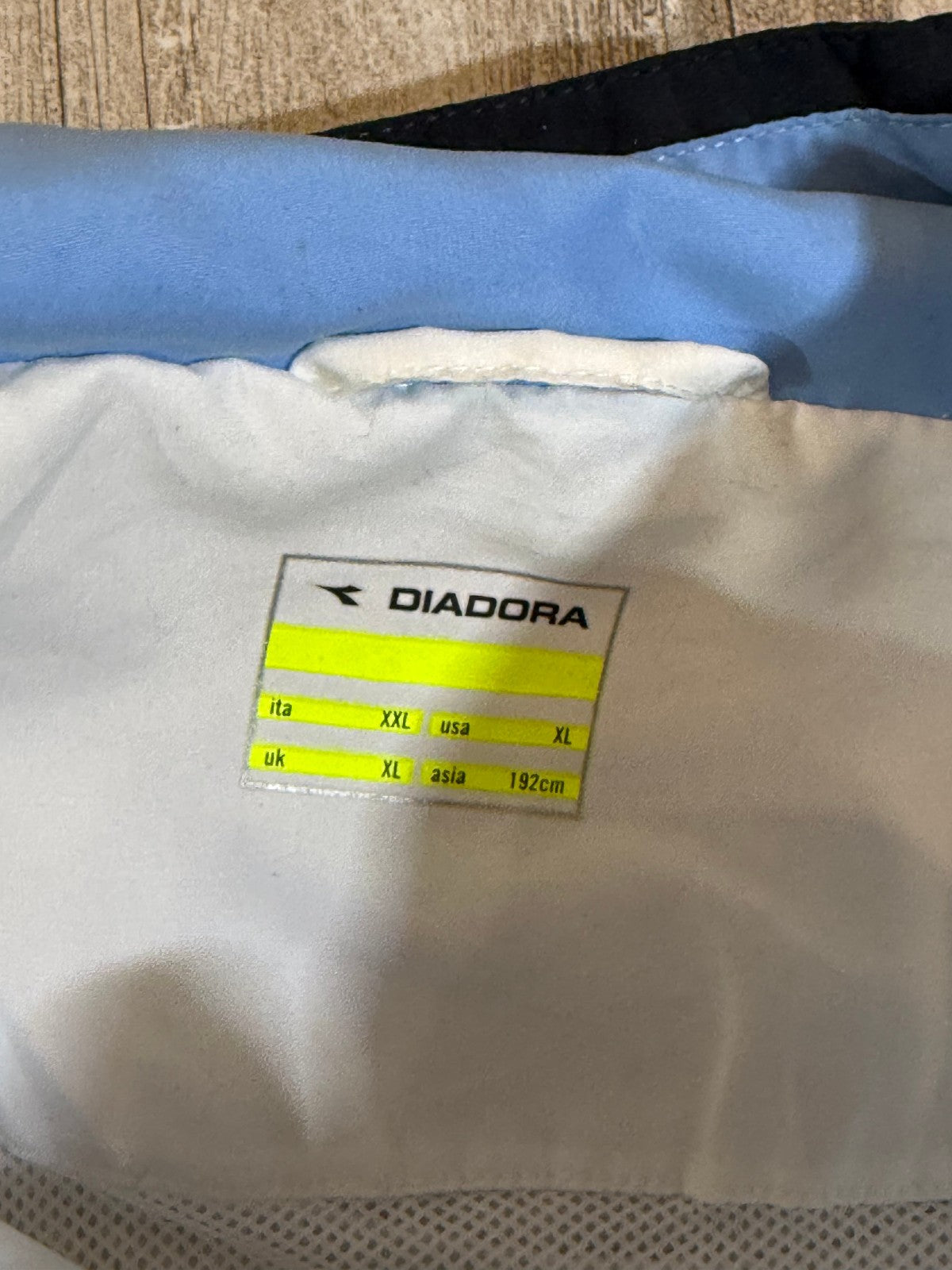 Giacca Felpa SSC Napoli Diadora vintage 2006 2007 XXL *BNWT* Tracktop Hamsik