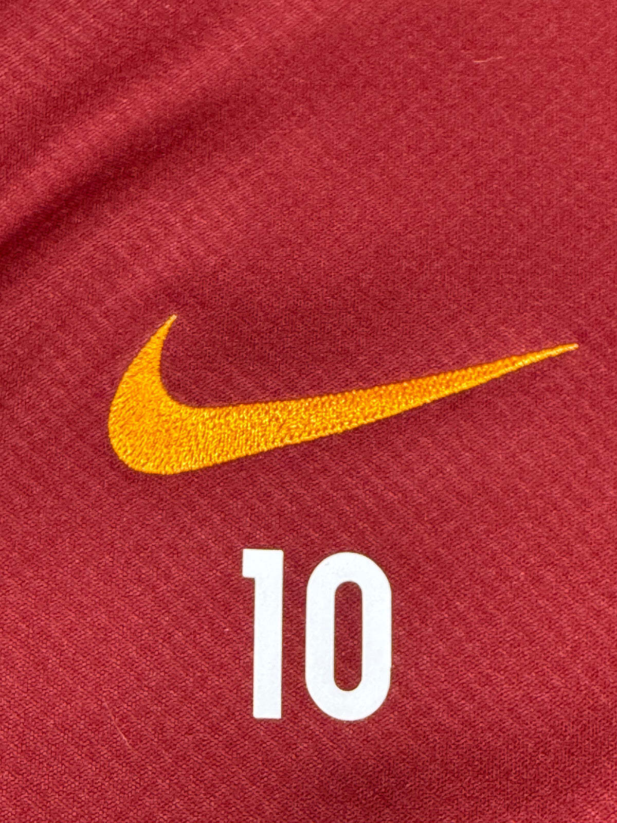 match worn AS Roma totti training jacket tracktop felpa hoodie 2015 2016 NIKE