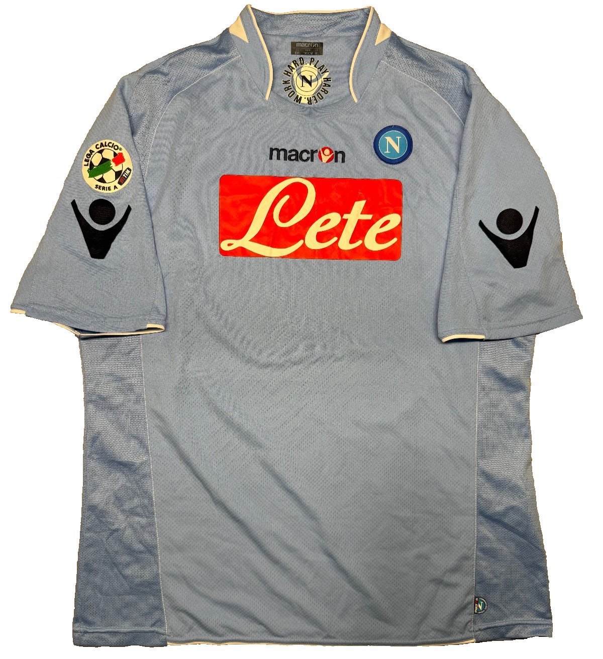 maglia calcio vintage Napoli HAMSIK 2009 2010 shirt Jersey Macron XXL Lete