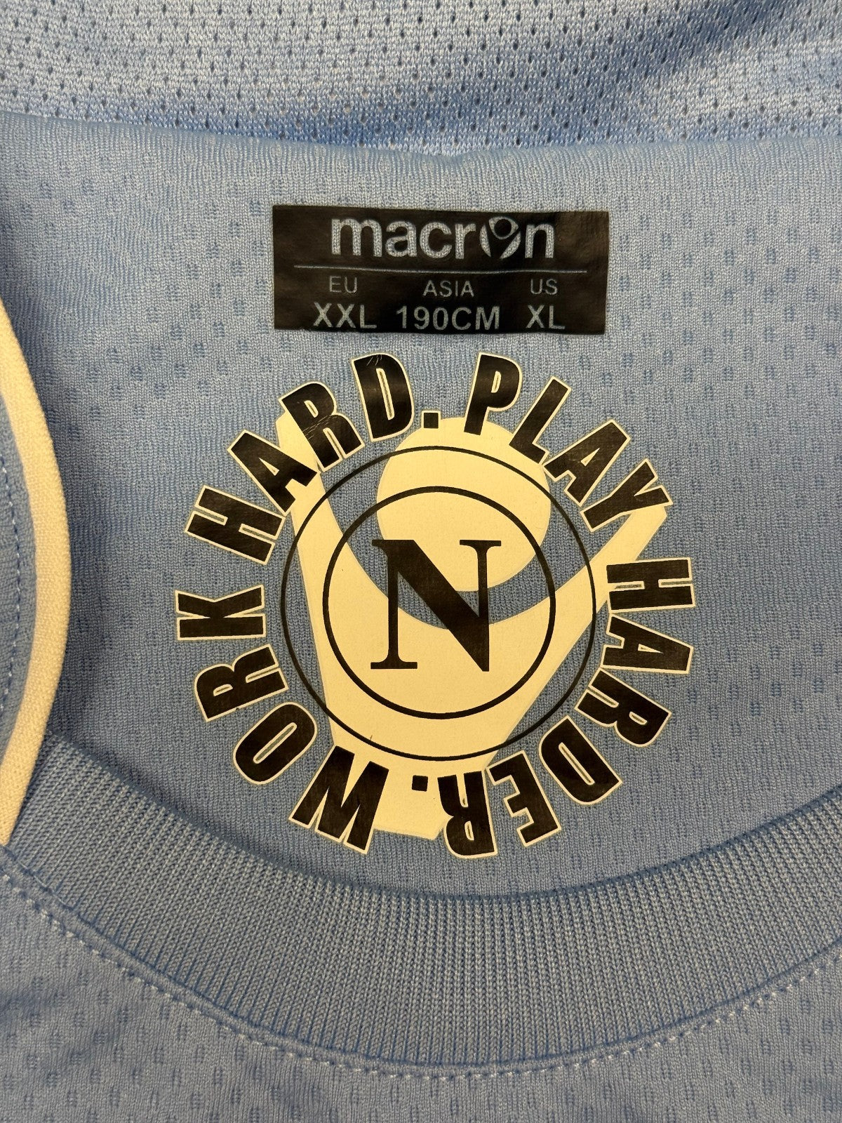 maglia calcio vintage Napoli HAMSIK 2009 2010 shirt Jersey Macron XXL Lete