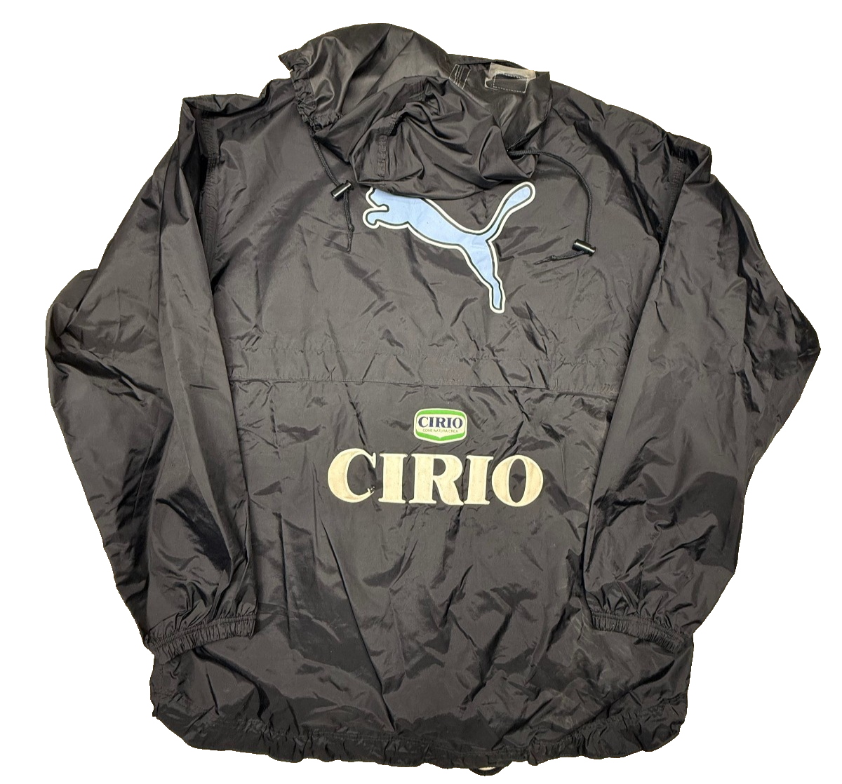 maglia calcio vintage SS Lazio PUMA giacca Cirio 1998 training allenamento XL