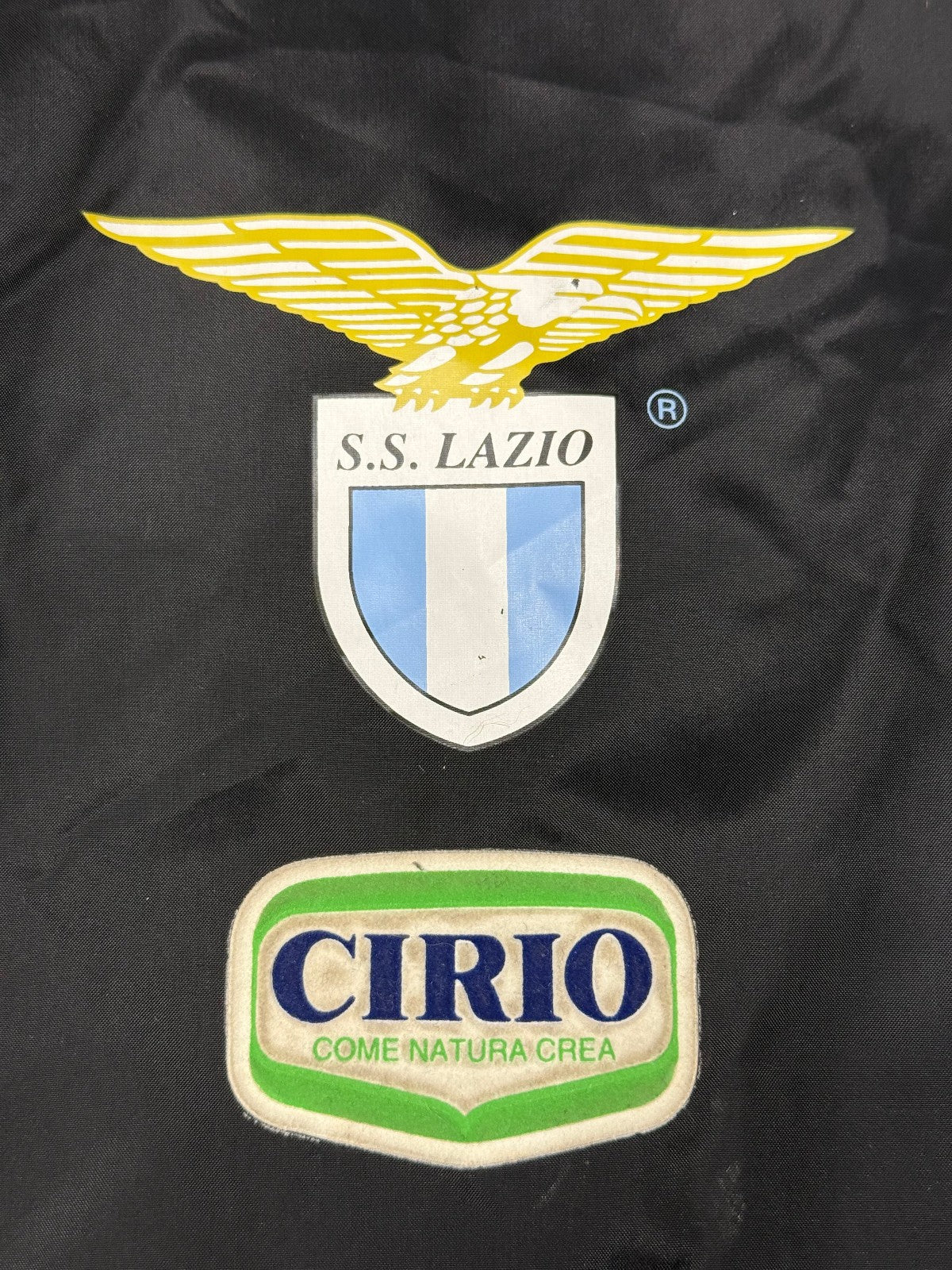 maglia calcio vintage SS Lazio PUMA giacca Cirio 1998 training allenamento XL