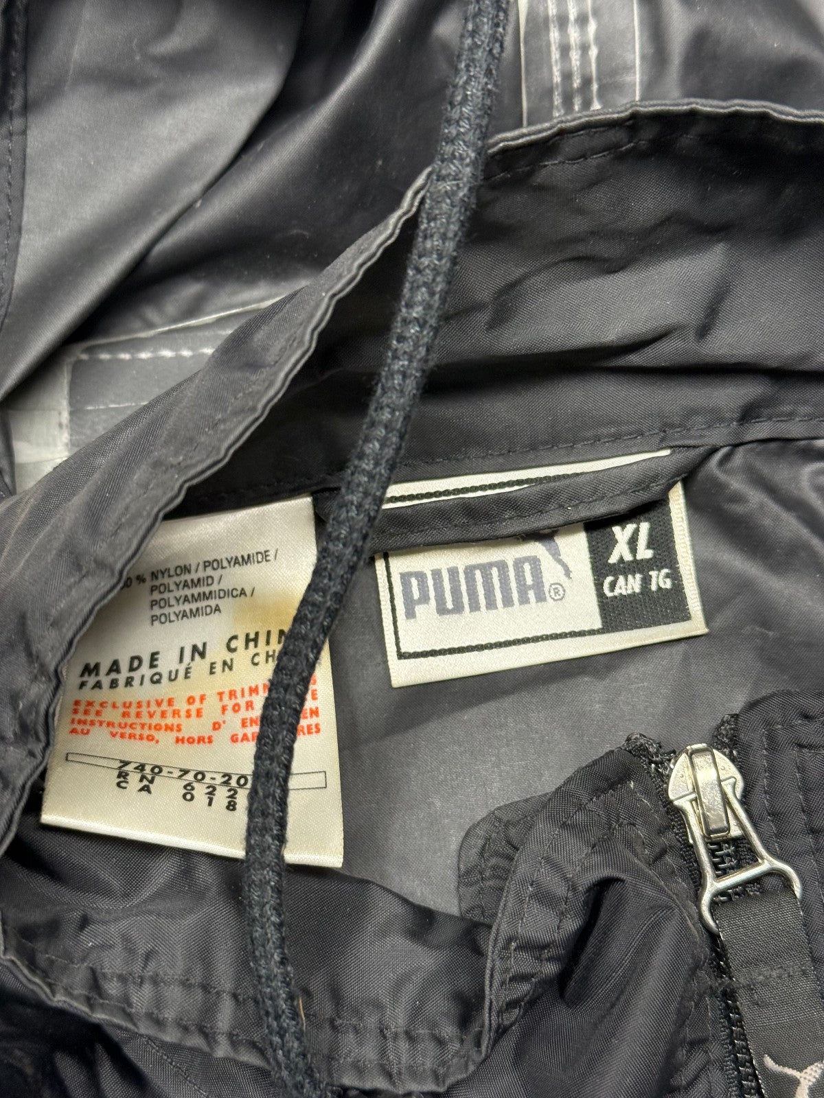 maglia calcio vintage SS Lazio PUMA giacca Cirio 1998 training allenamento XL