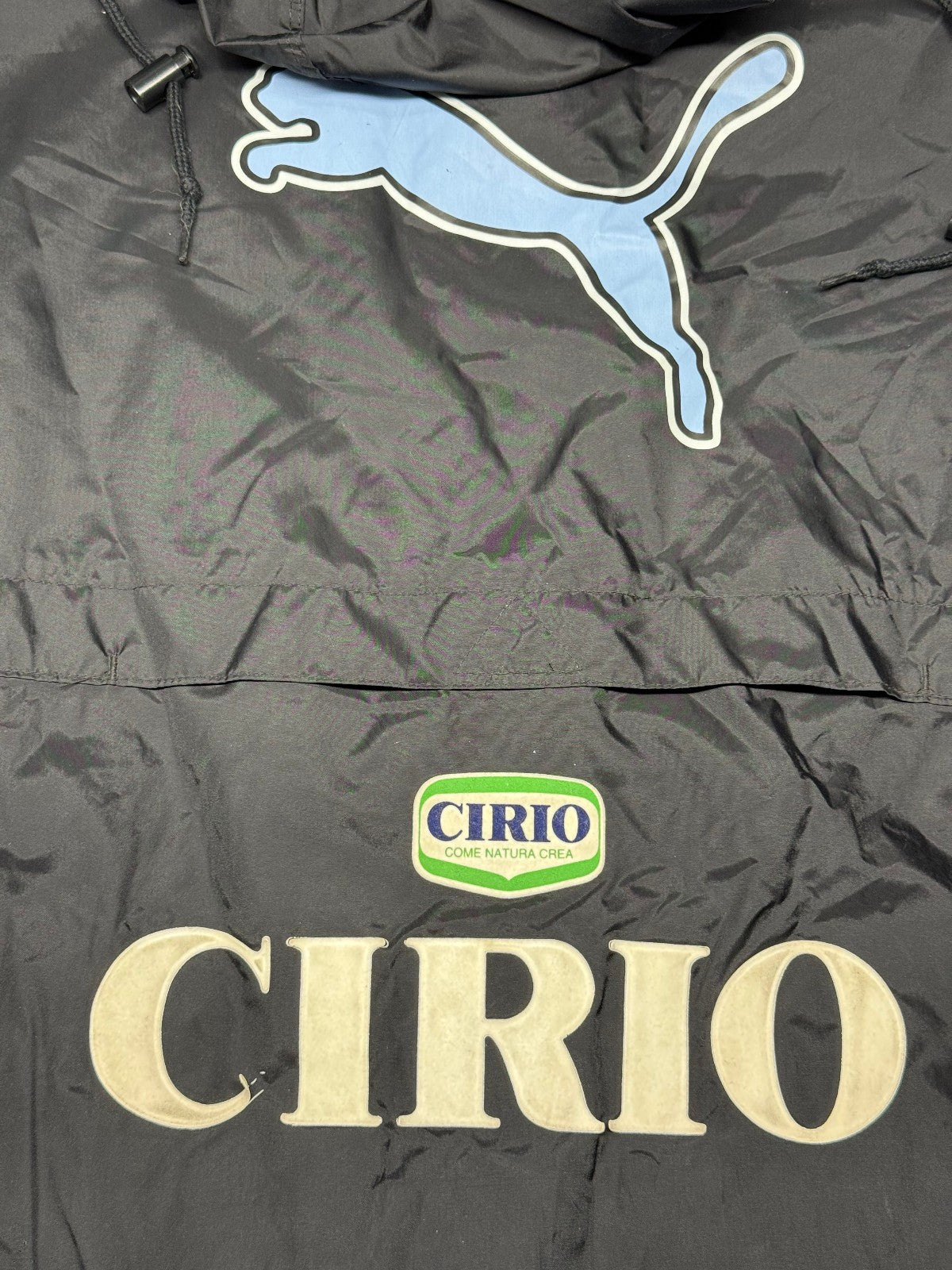 maglia calcio vintage SS Lazio PUMA giacca Cirio 1998 training allenamento XL