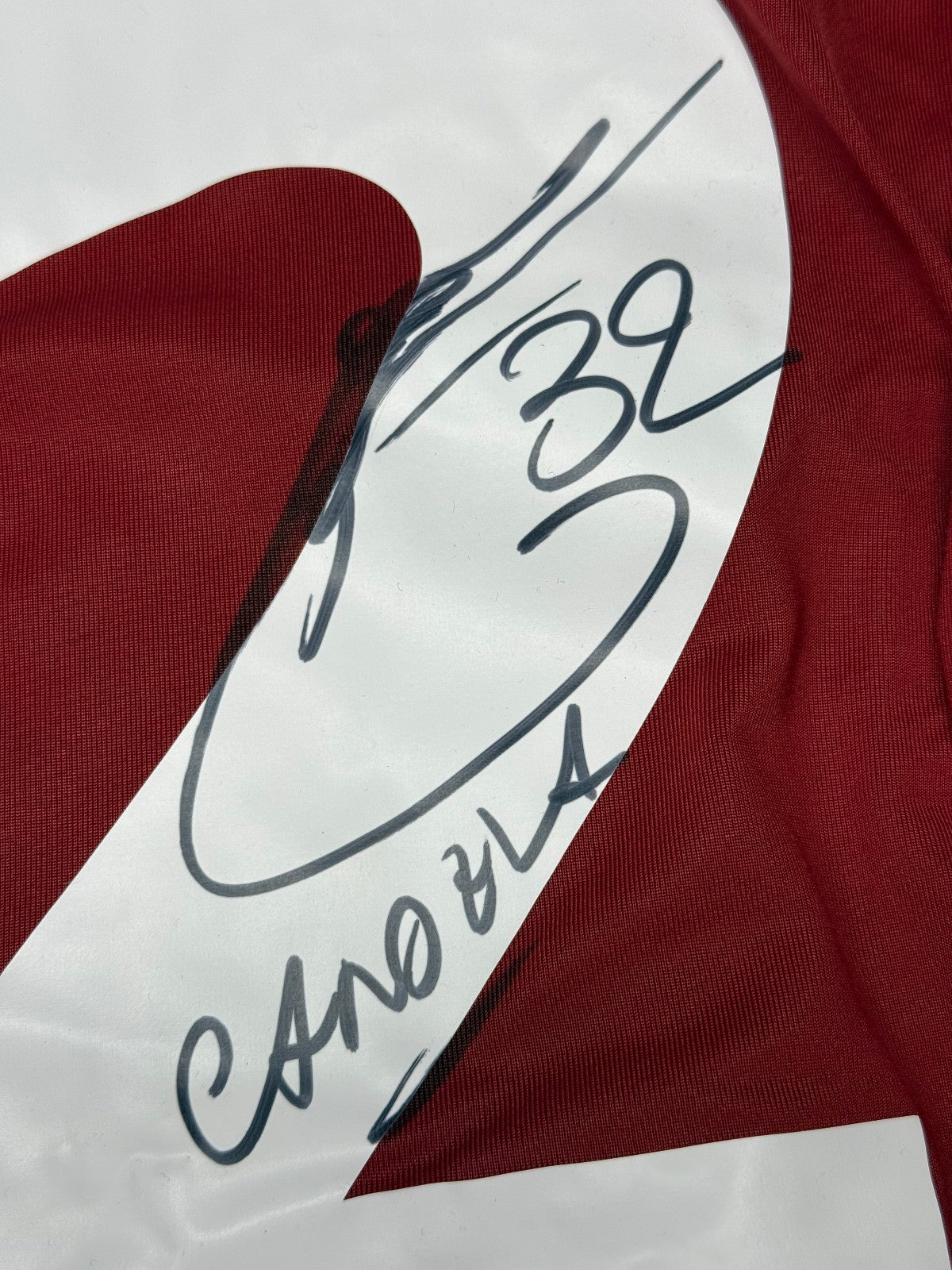 maglia calcio vintage AS Roma Candela #32 2001 2002 Kappa scudetto SIGNED proof