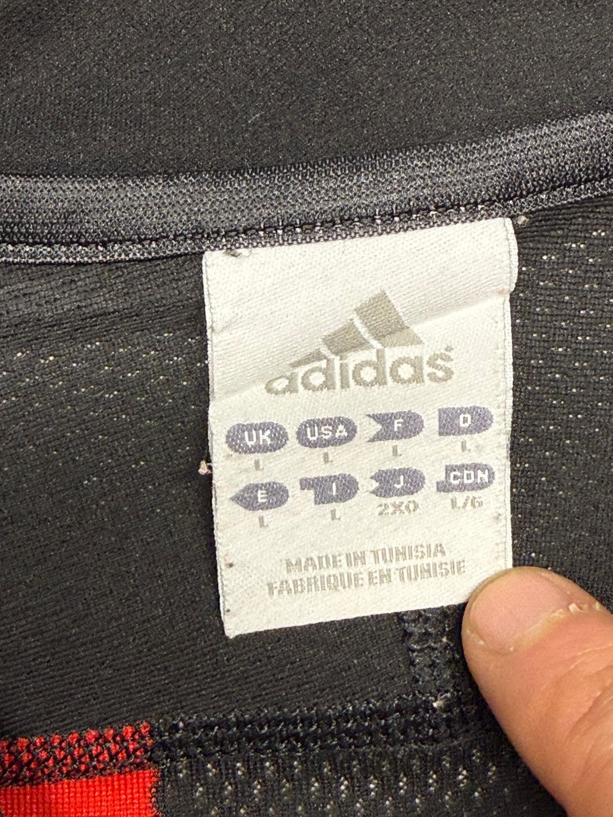 maglia calcio vintage AC Milan Shevchenko Adidas 2003 2004 Opel Climalite L