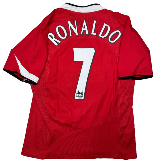 maglia Cristiano Ronaldo manchester united 2004 2005 Vodafone signed jersey