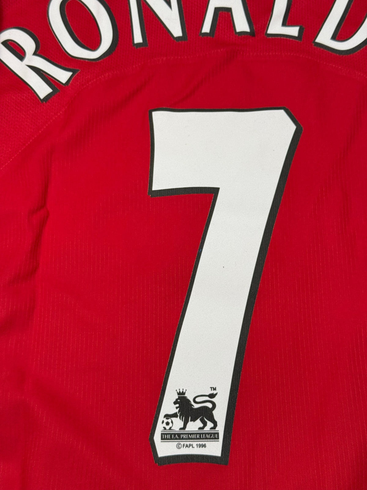 maglia Cristiano Ronaldo manchester united 2004 2005 Vodafone signed jersey