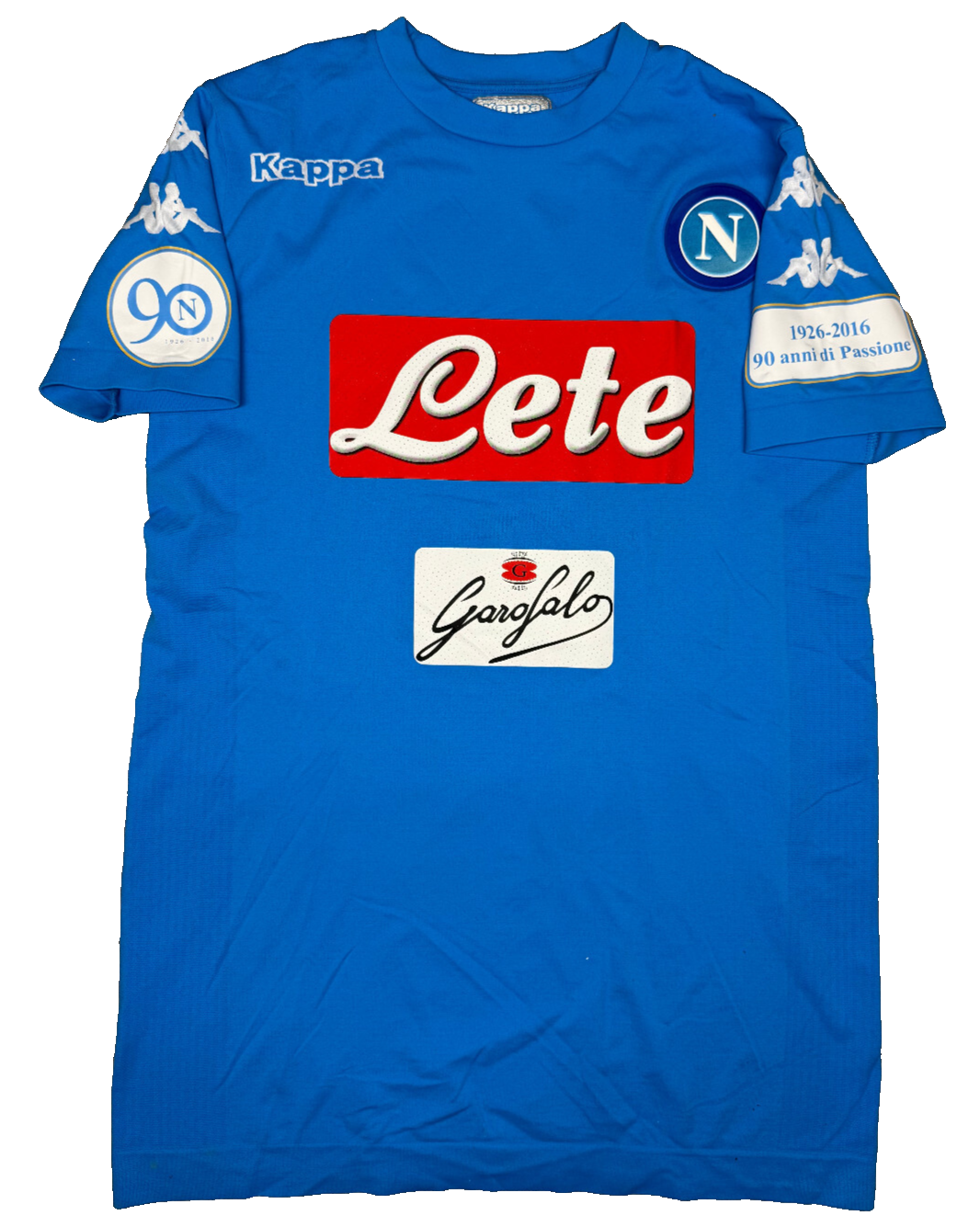 maglia calcio vintage Napoli Kappa Hamsik 90 anni Kombat M/L vs NIZZA