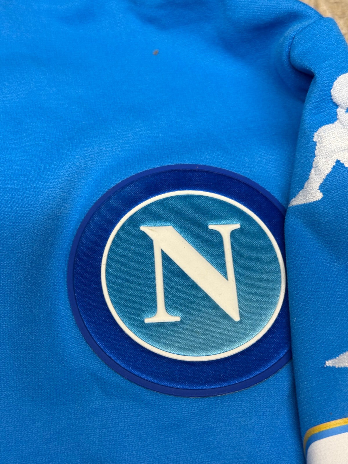 maglia calcio vintage Napoli Kappa Hamsik 90 anni Kombat M/L vs NIZZA