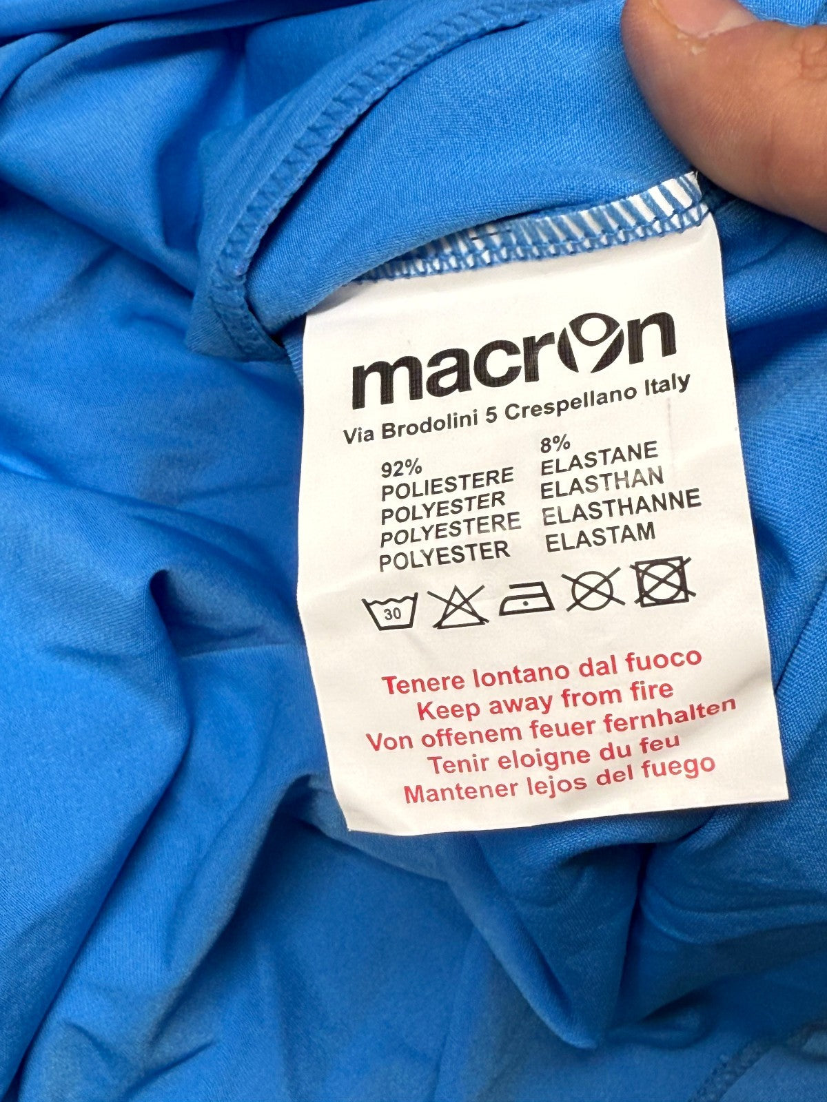 maglia calcio vintage Napoli CAVANI UEFA Champions 2011 2012 shirt Macron M Lete