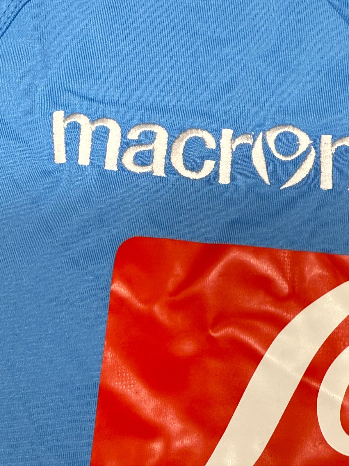 maglia calcio vintage Napoli CAVANI UEFA Champions 2011 2012 shirt Macron M Lete