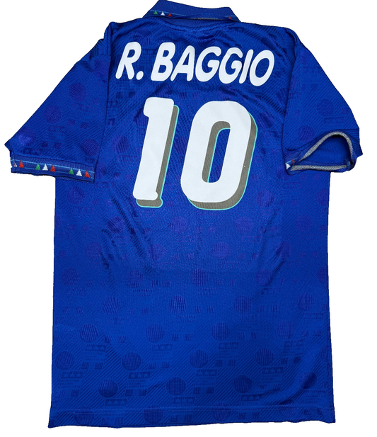 maglia calcio vintage Baggio diadora ITALIA 1994 world cup made in Italy L