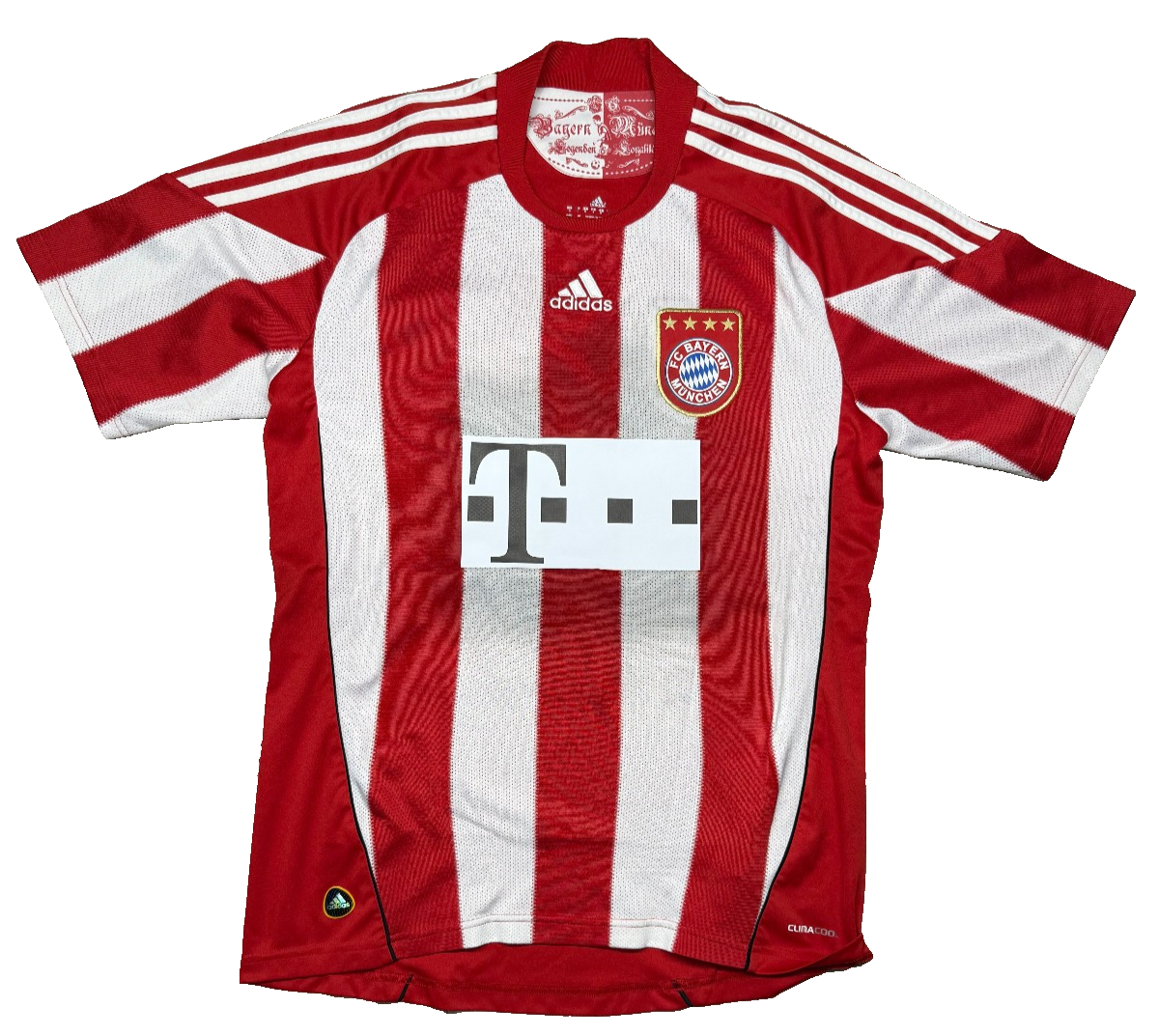 maglia trikot vintage FC Bayern Munich Monaco ROBBEN 2010-11 Teamgeist Adidas M