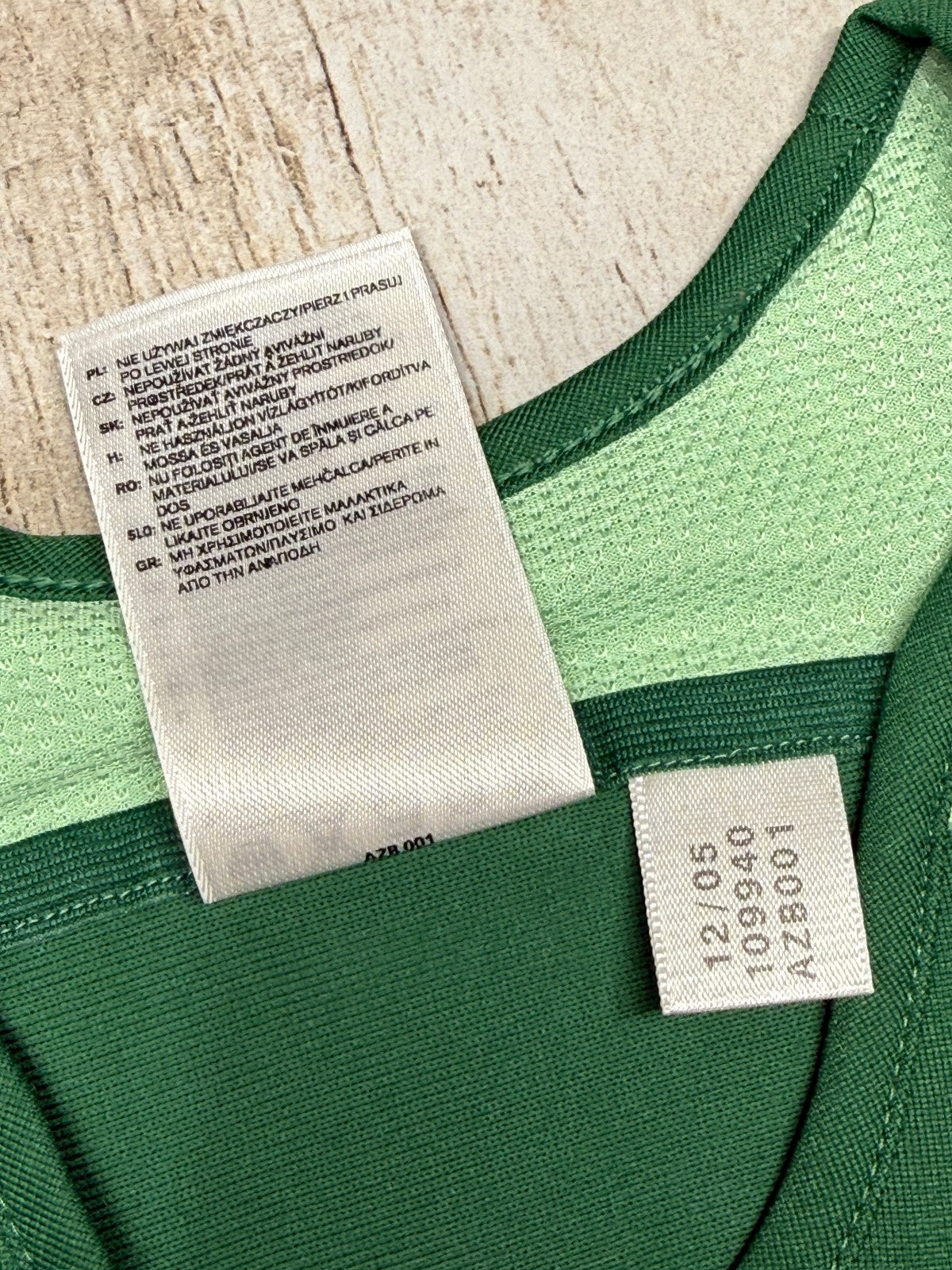 maglia calcio Dida AC Milan 2005 2006 Serie A Zafira Adidas portiere goalkeeper