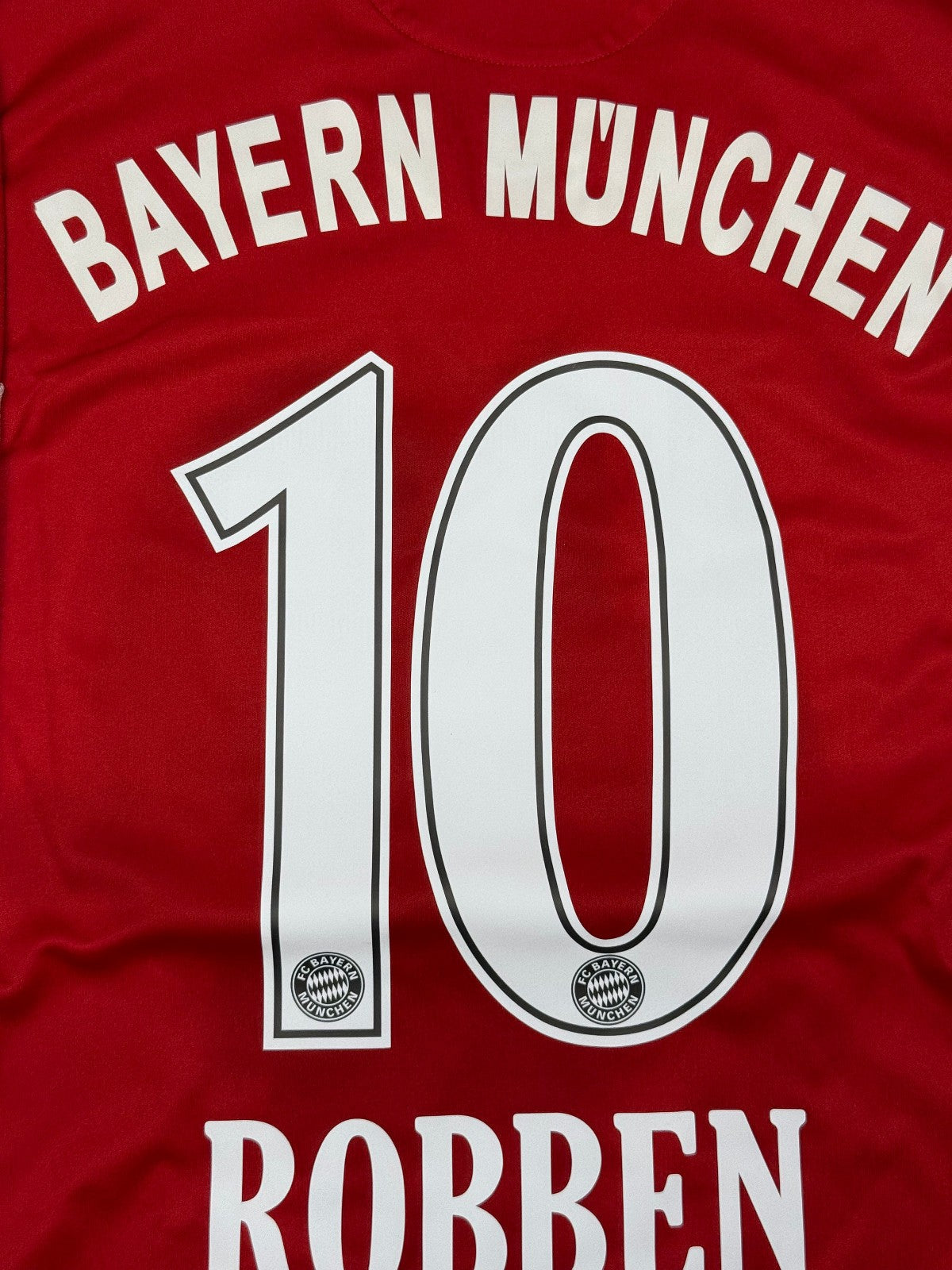 maglia trikot vintage FC Bayern Munich Monaco ROBBEN 2010-11 Teamgeist Adidas M