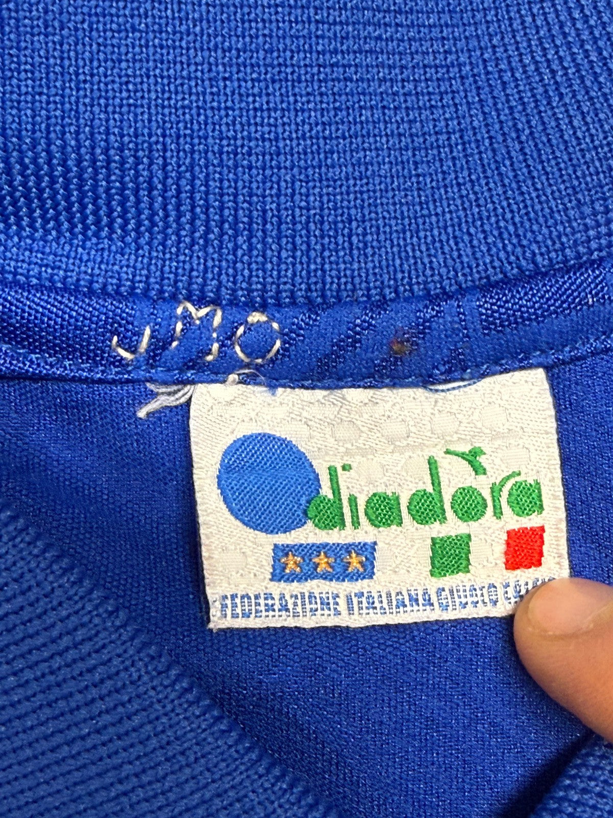 maglia calcio vintage Baggio diadora ITALIA 1994 world cup made in Italy L