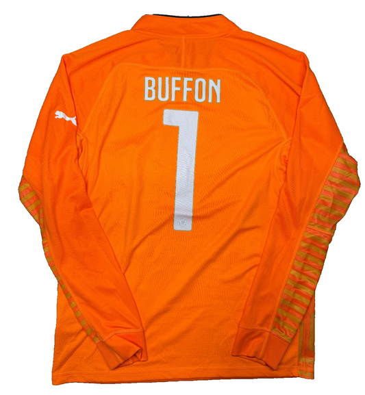 maglia calcio vintage Italia Puma Buffon Italy Brasil PLAYER World Cup 2014 L
