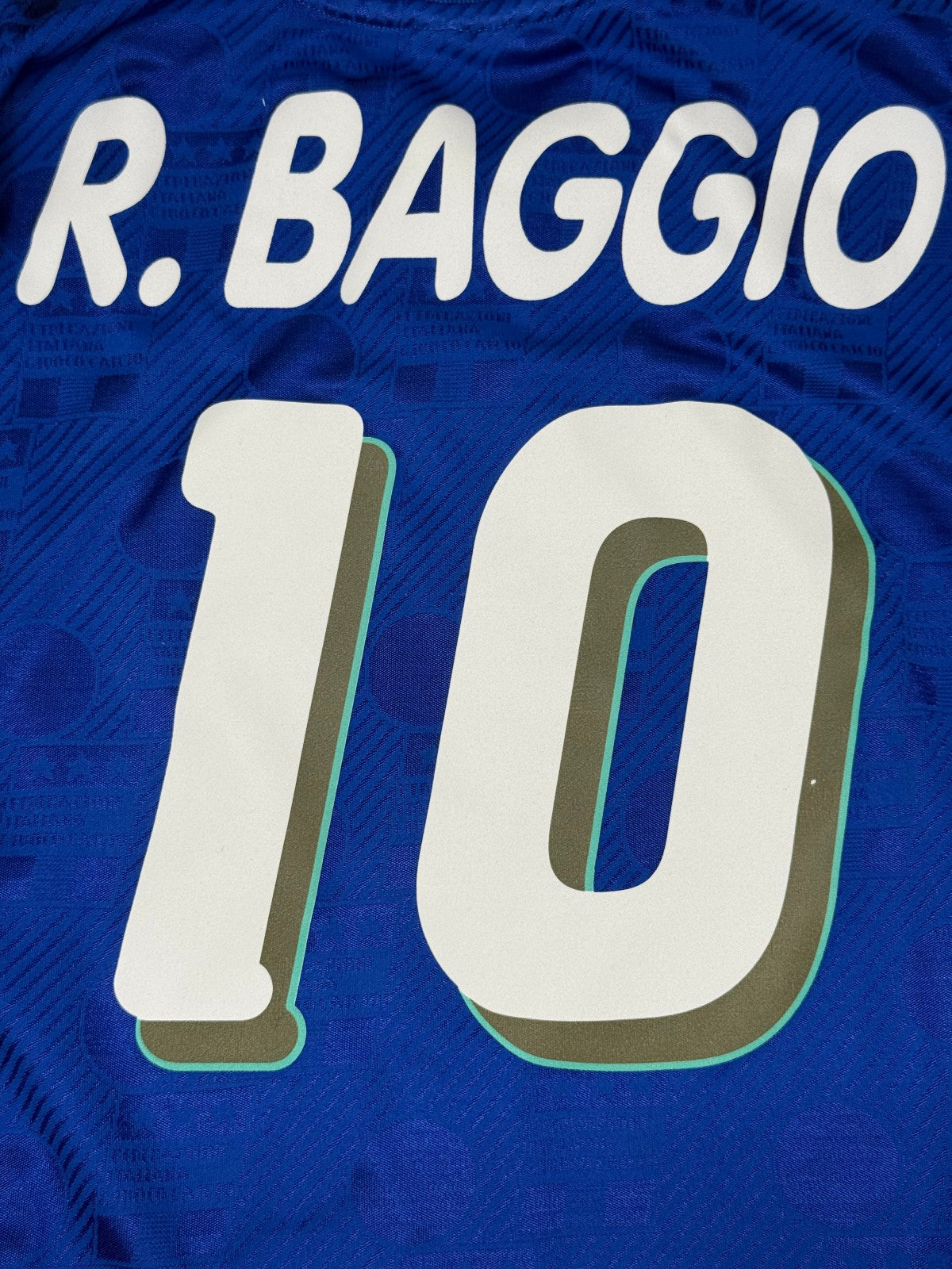 maglia calcio vintage Baggio diadora ITALIA 1994 world cup made in Italy L