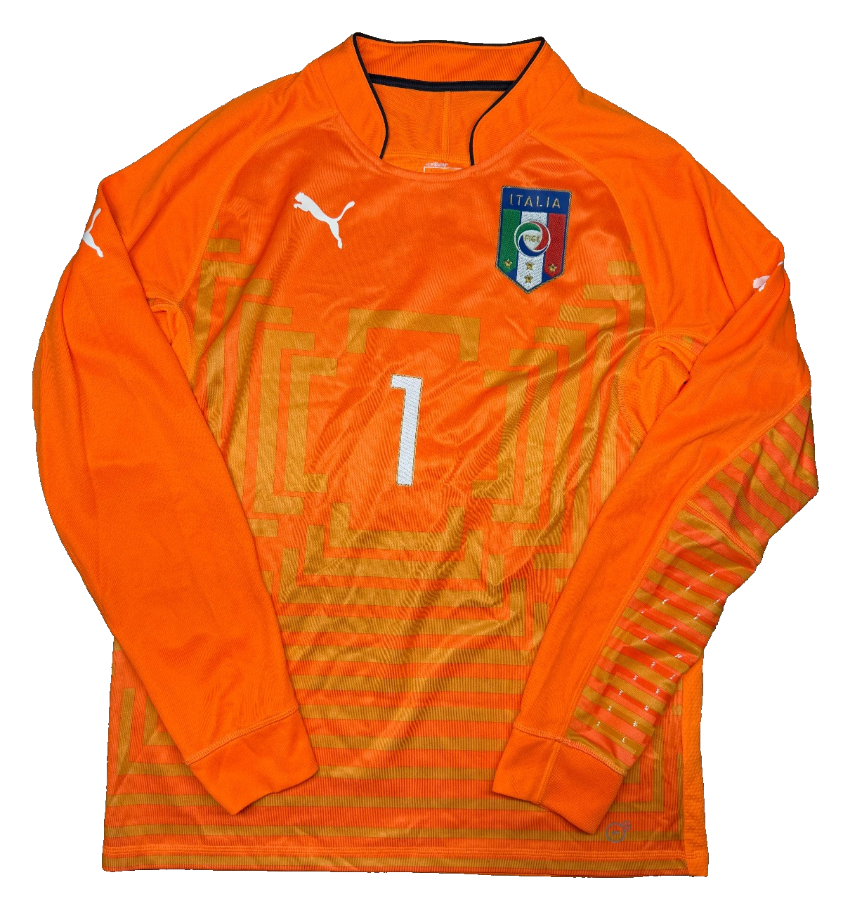 maglia calcio vintage Italia Puma Buffon Italy Brasil PLAYER World Cup 2014 L