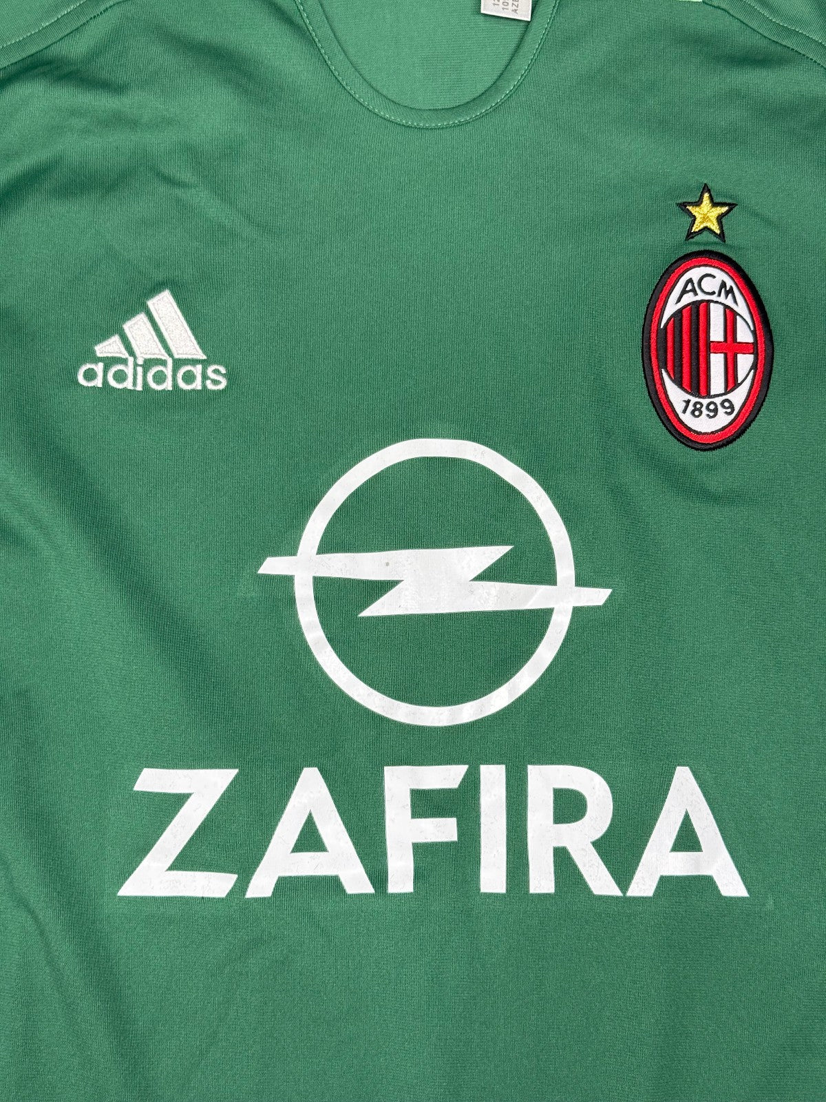 maglia calcio Dida AC Milan 2005 2006 Serie A Zafira Adidas portiere goalkeeper