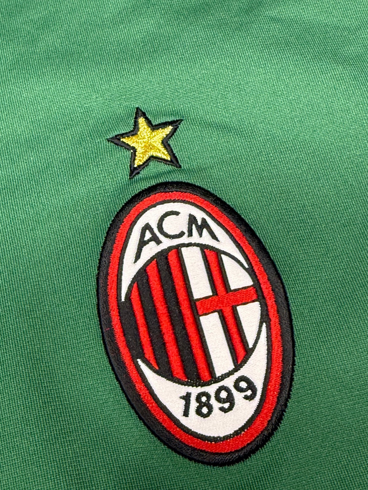 maglia calcio Dida AC Milan 2005 2006 Serie A Zafira Adidas portiere goalkeeper