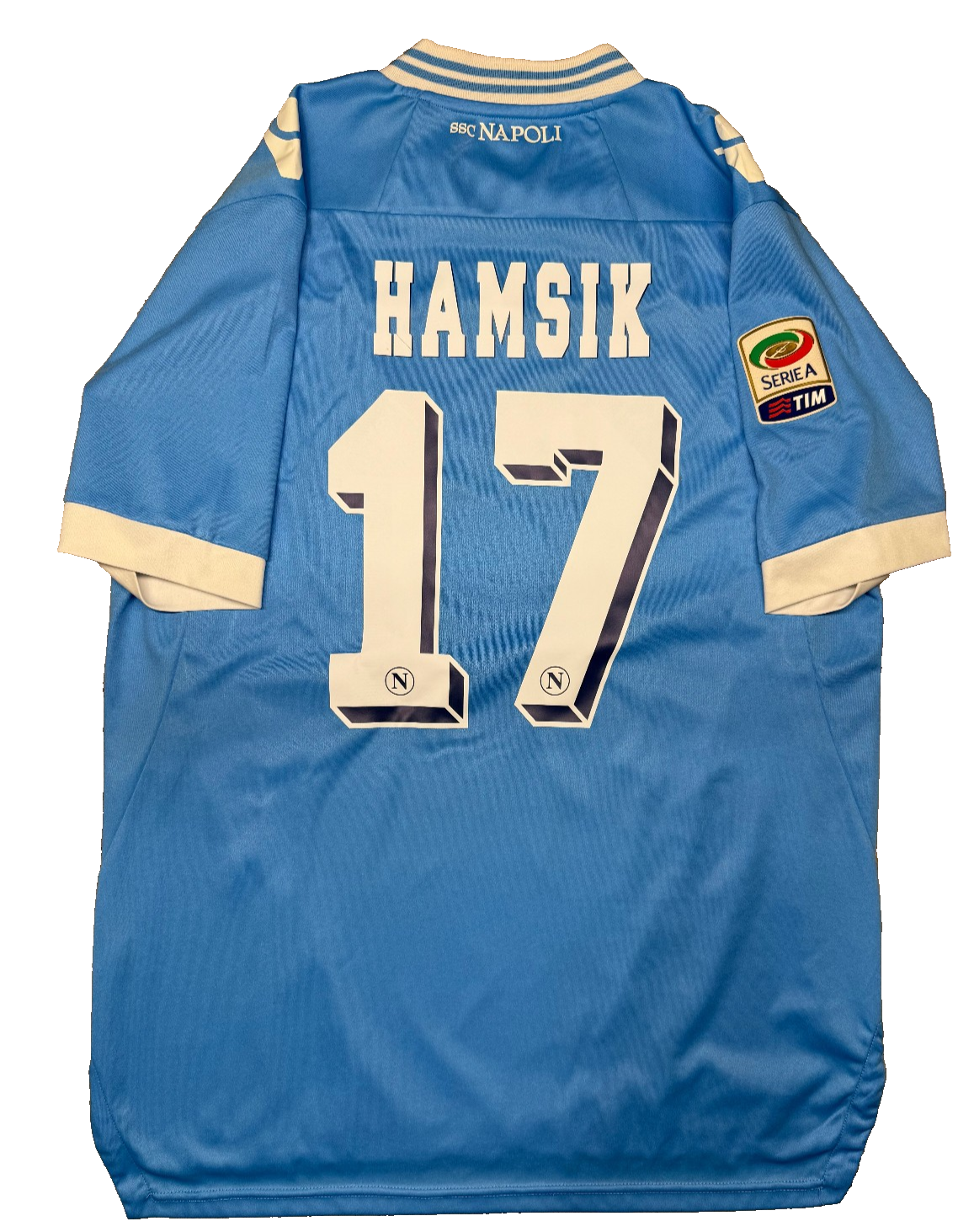 maglia calcio vintage Napoli HAMSIK home 2012 2013 shirt Jersey Macron XXL Lete