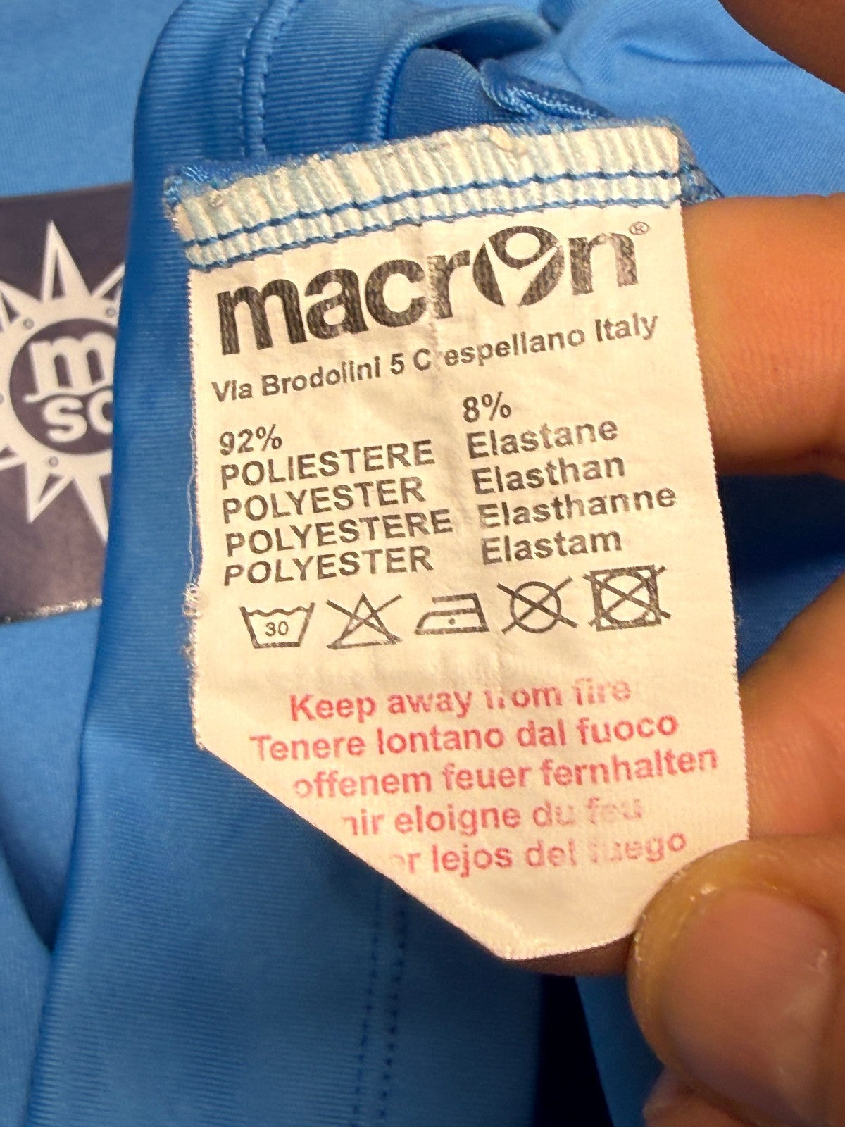 maglia calcio vintage Napoli Cavani home 2012 2013 shirt Jersey Macron L Lete