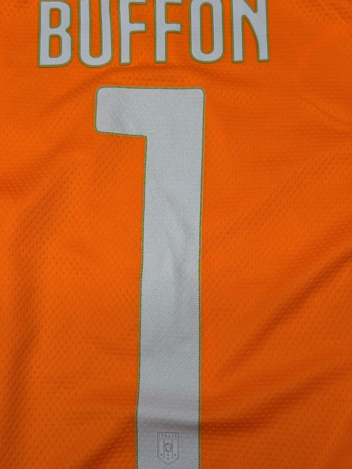 maglia calcio vintage Italia Puma Buffon Italy Brasil PLAYER World Cup 2014 L