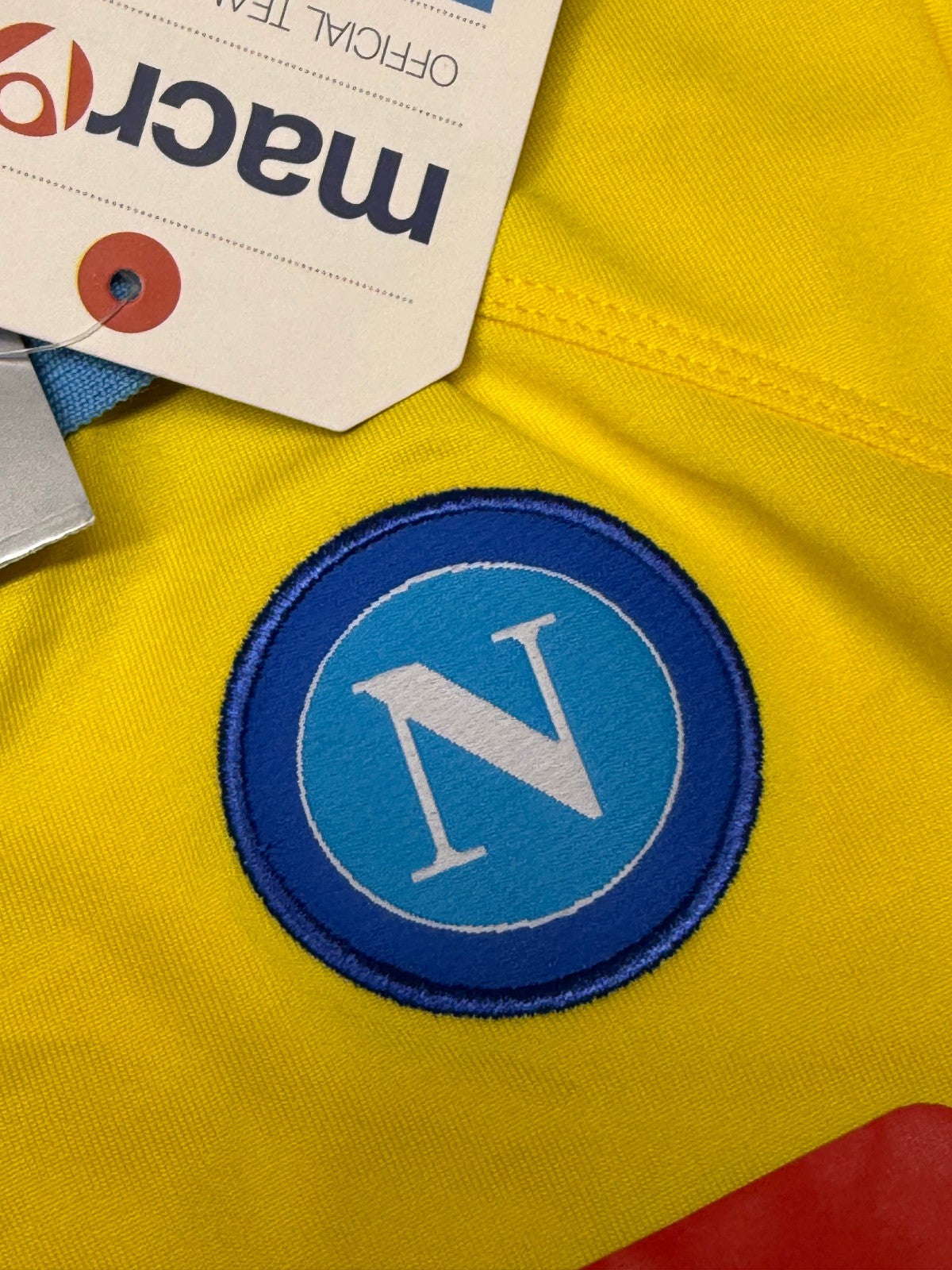 maglia calcio vintage Napoli Cavani home 2011 2012 shirt Jersey Macron L Lete