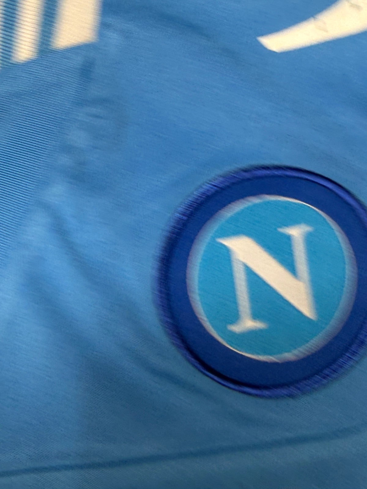 maglia calcio vintage Napoli Cavani home 2012 2013 shirt Jersey Macron L Lete