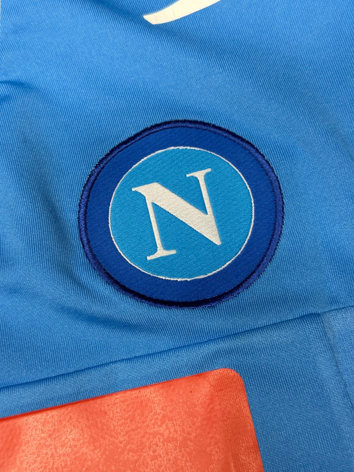 maglia calcio vintage Napoli Cavani home 2012 2013 shirt Jersey Macron L Lete