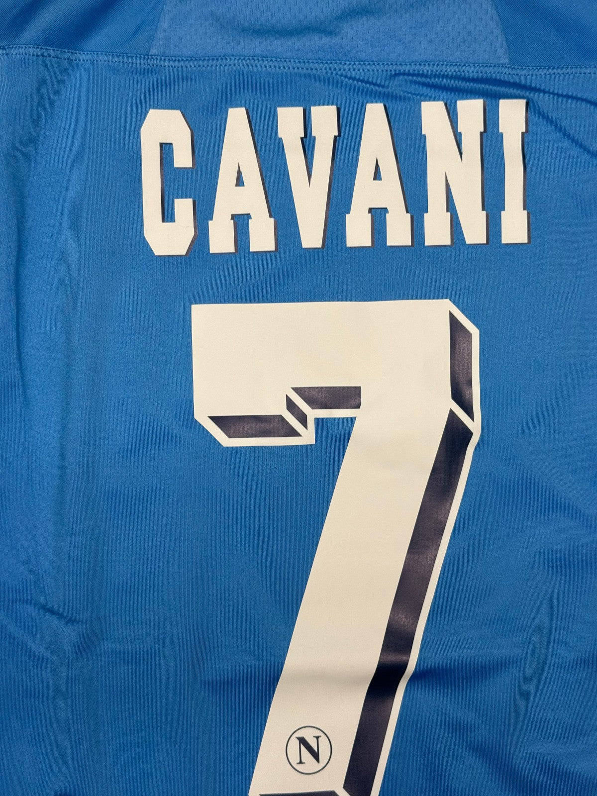 maglia calcio vintage Napoli Cavani home 2012 2013 shirt Jersey Macron L Lete