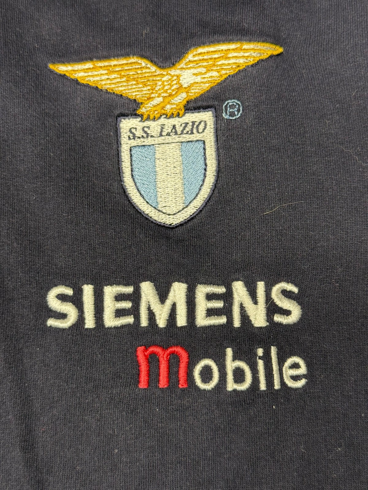 maglia calcio vintage SS Lazio Puma scudetto Cirio 2001 training allenamento M