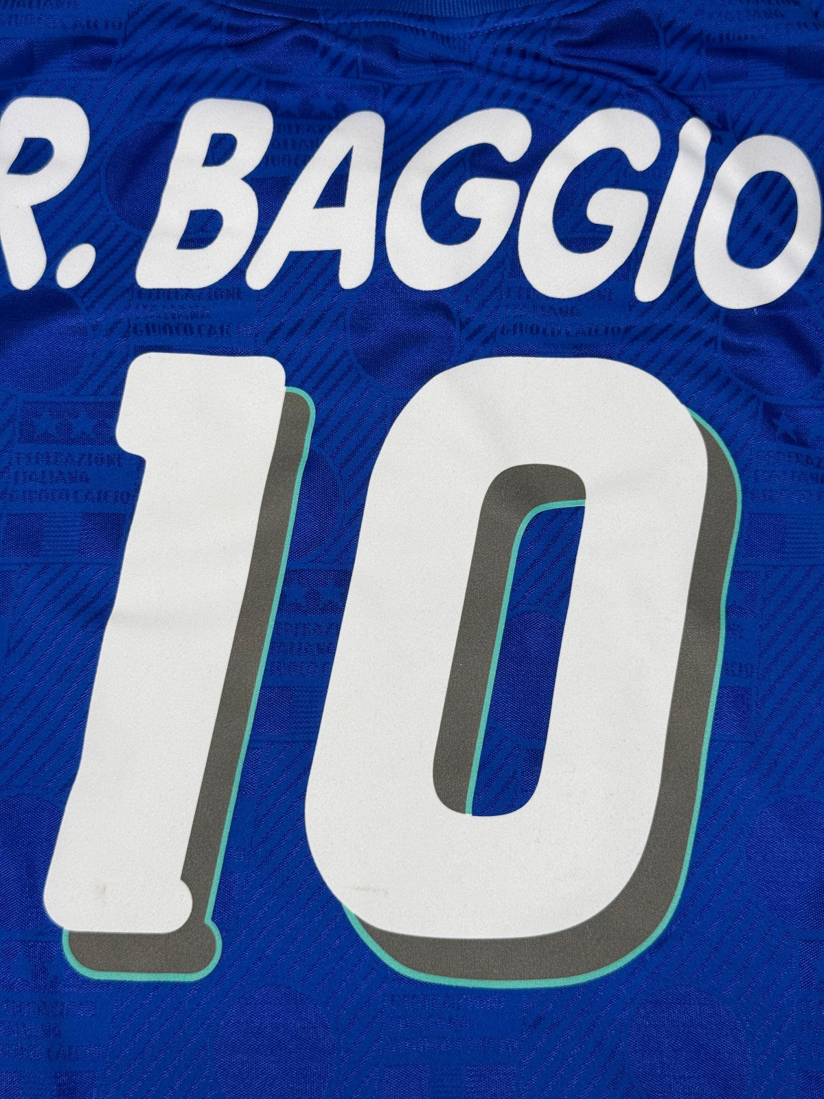 maglia calcio vintage Baggio diadora ITALIA 1994 world cup made in Italy L FAN