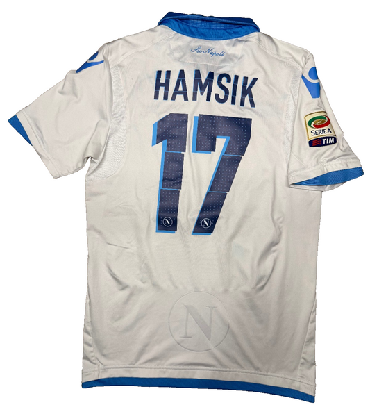 maglia calcio vintage Napoli Hamsik away 2014 2015 Lete Garofalo L