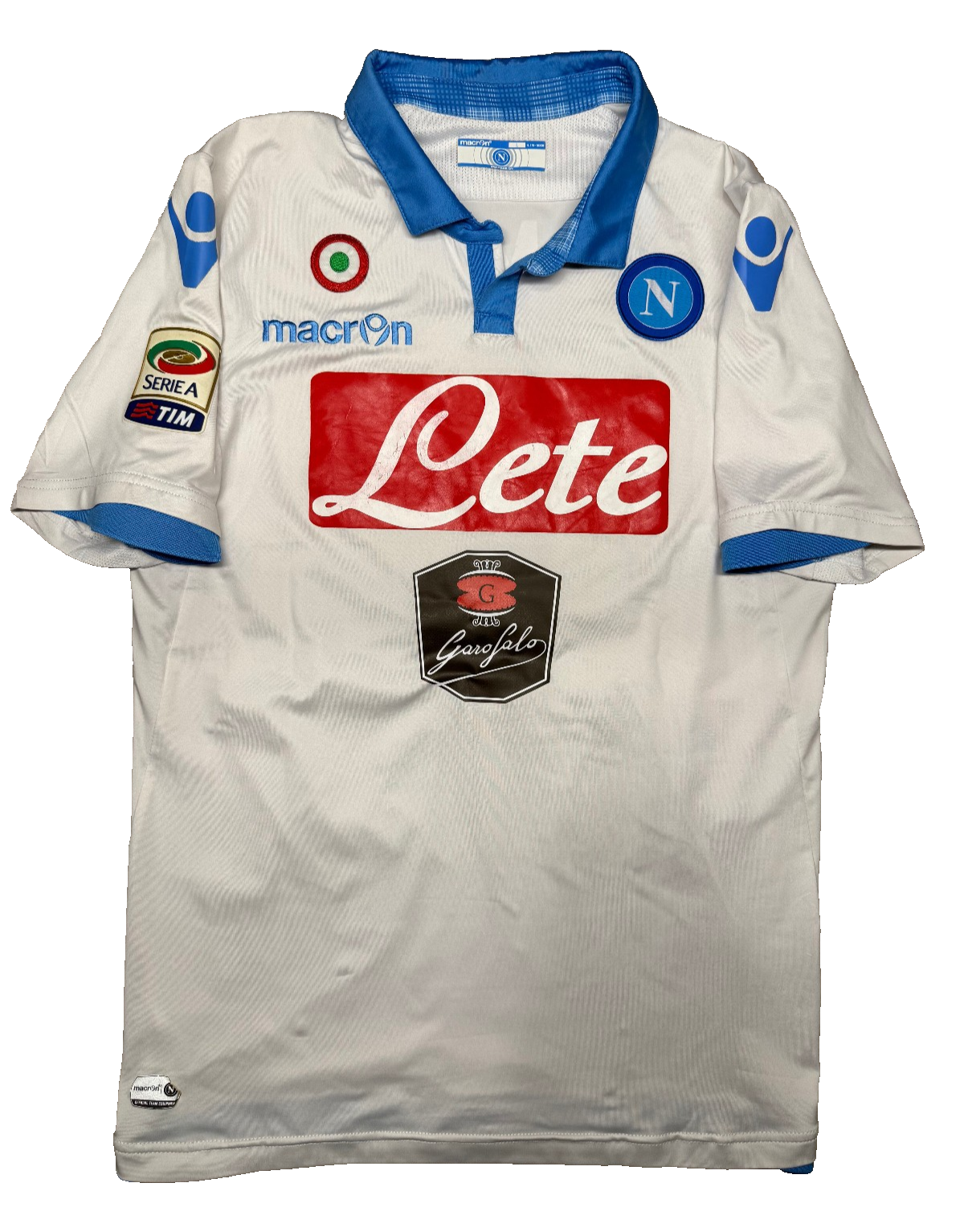maglia calcio vintage Napoli Hamsik away 2014 2015 Lete Garofalo L