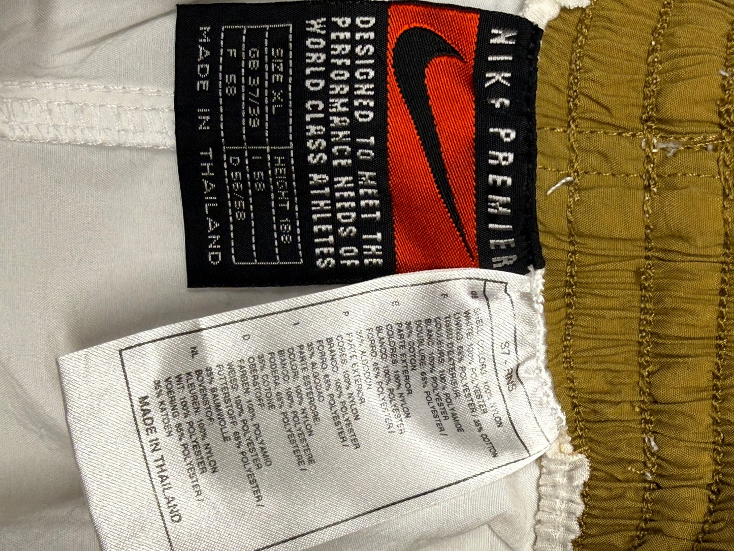 calcio vintage italia Large shorts XL MALDINI #3 Italy EURO 1996 Nike shirt