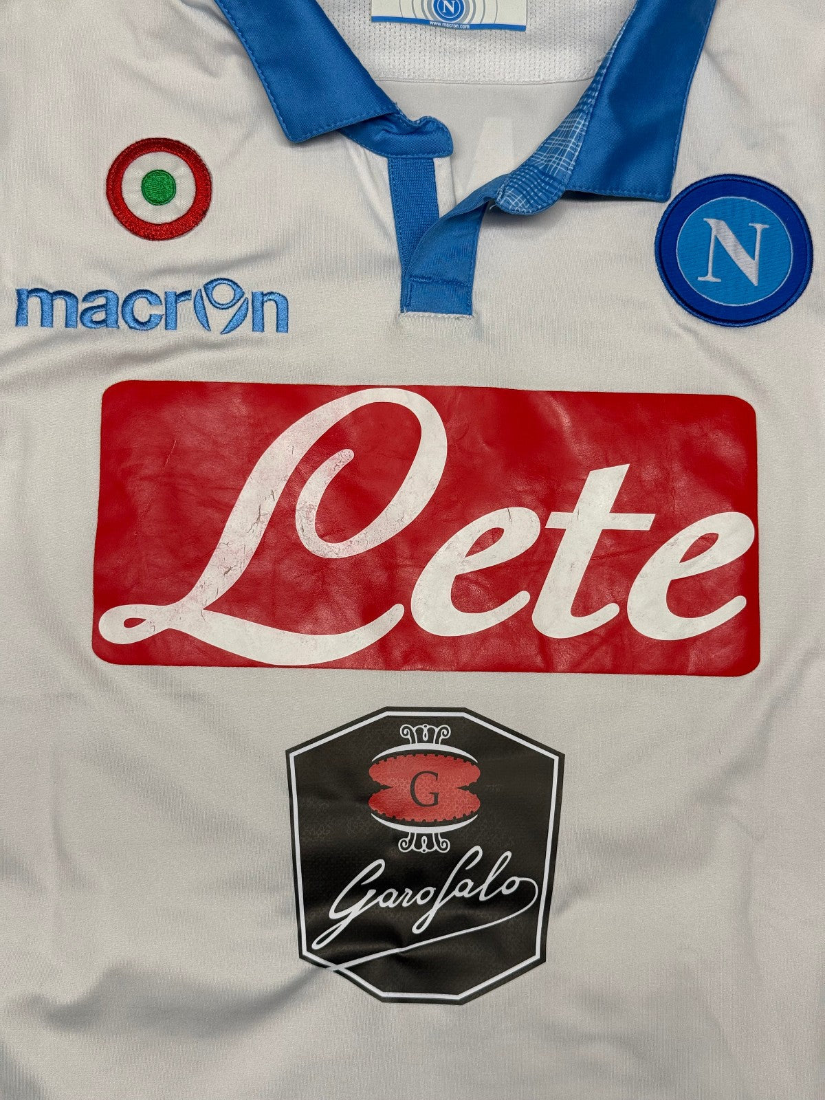 maglia calcio vintage Napoli Hamsik away 2014 2015 Lete Garofalo L