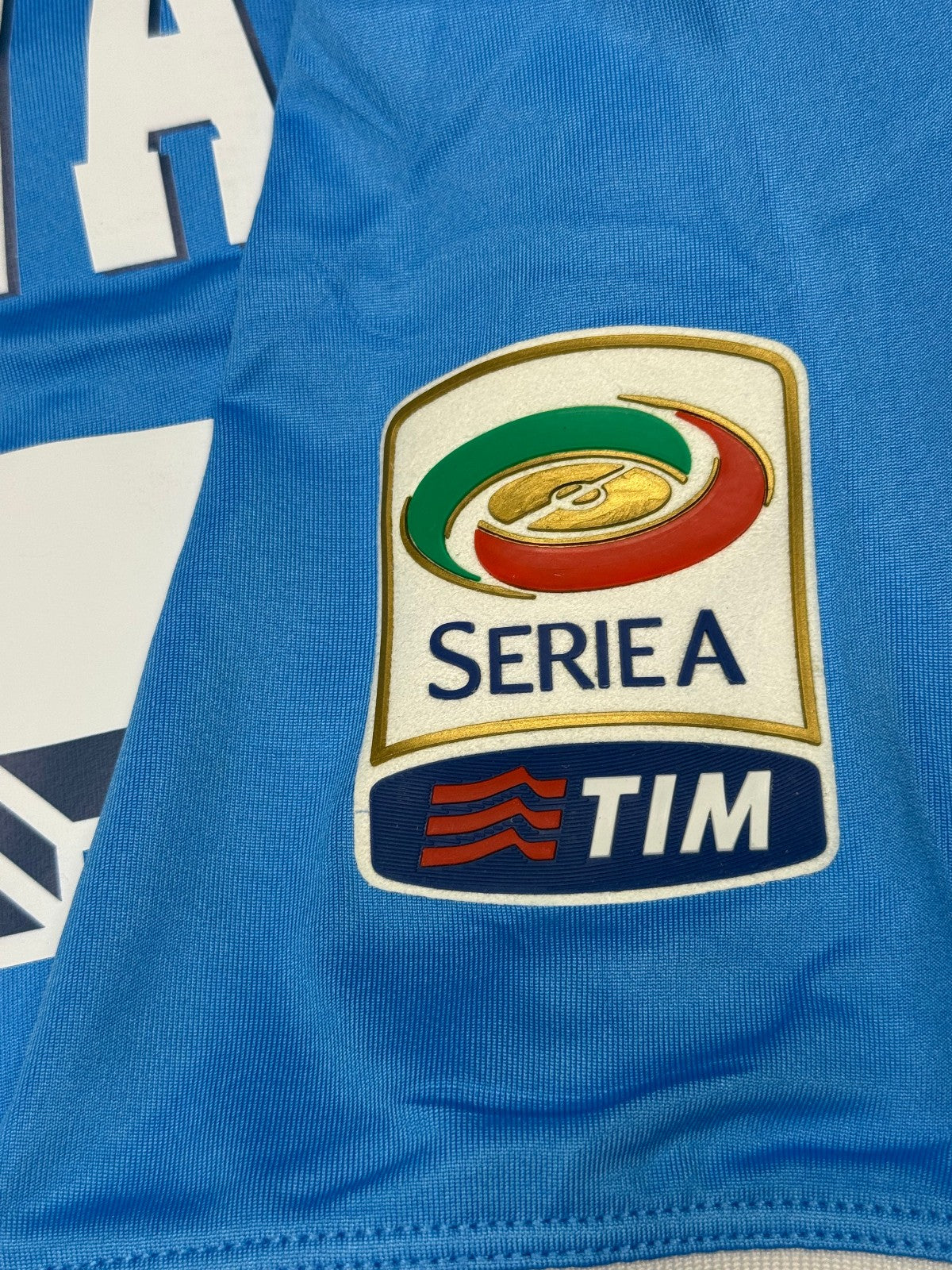 maglia calcio vintage Napoli Cavani home 2012 2013 shirt Jersey Macron L Lete