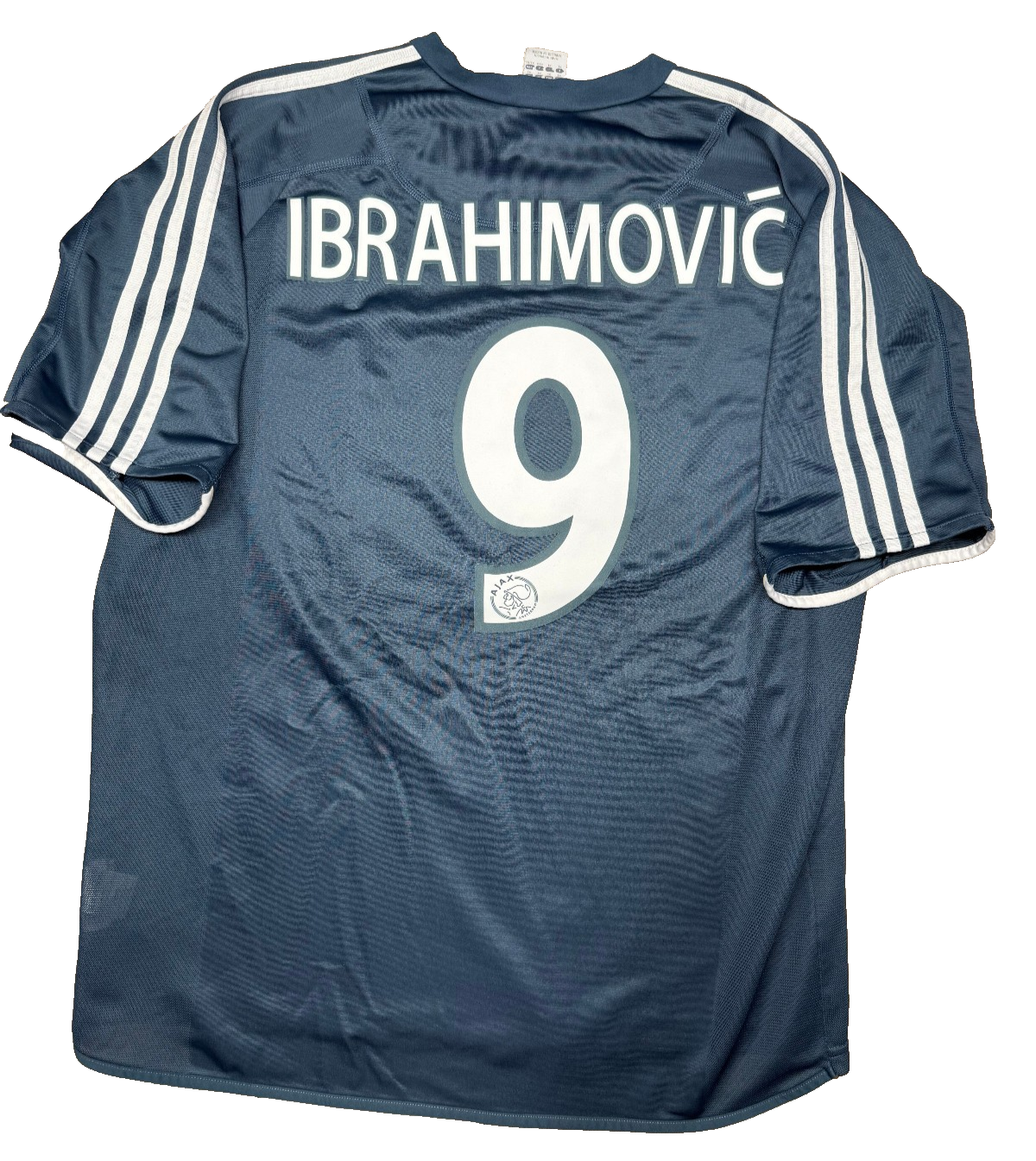 maglia calcio vintage ajax Ibrahimovic 2001 2002 amro vintage adidas jersey XL