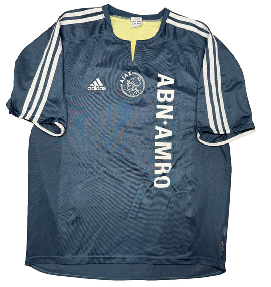 maglia calcio vintage ajax Ibrahimovic 2001 2002 amro vintage adidas jersey XL