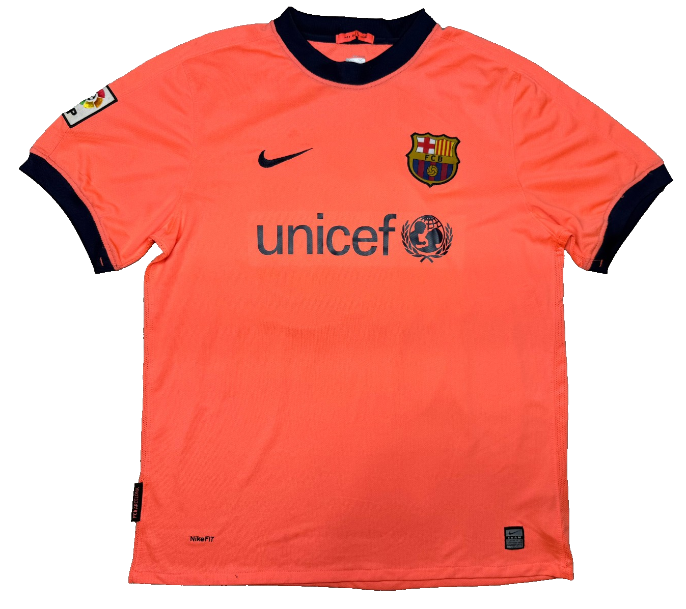 maglia calcio vintage Barcelona Messi Nike unicef full kit 2008 2009 Champions