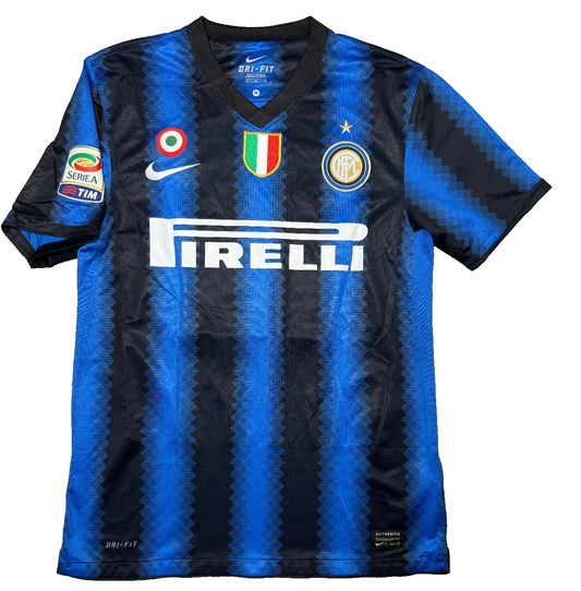 maglia calcio Inter vintage SNEIJDER Nike shirt Home Pirelli 2010 2011 jersey M