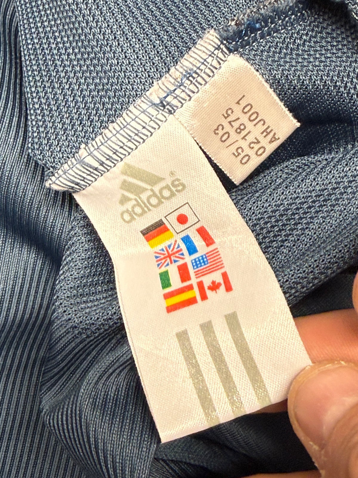 maglia calcio vintage ajax Ibrahimovic 2001 2002 amro vintage adidas jersey XL