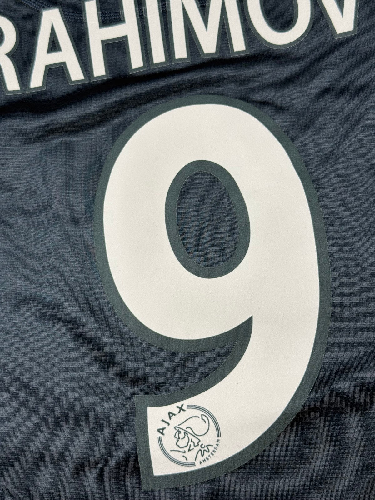 maglia calcio vintage ajax Ibrahimovic 2001 2002 amro vintage adidas jersey XL