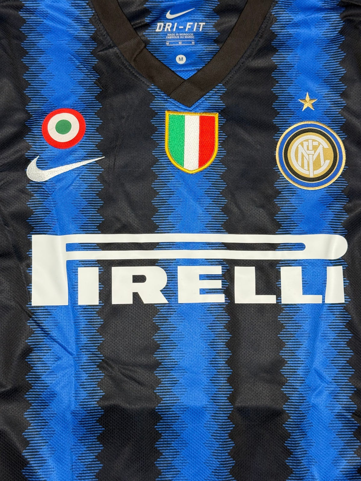 maglia calcio Inter vintage SNEIJDER Nike shirt Home Pirelli 2010 2011 jersey M