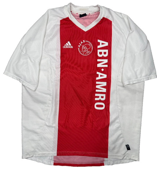 maglia calcio vintage ajax Ibrahimovic 2001 2002 amro vintage adidas jersey XL